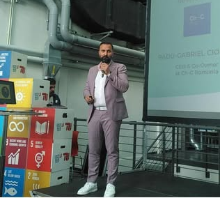 Radu Ciobanu, CEO Ch-C România - speaker la Scale-up Day for Green Chemistry Start-ups 